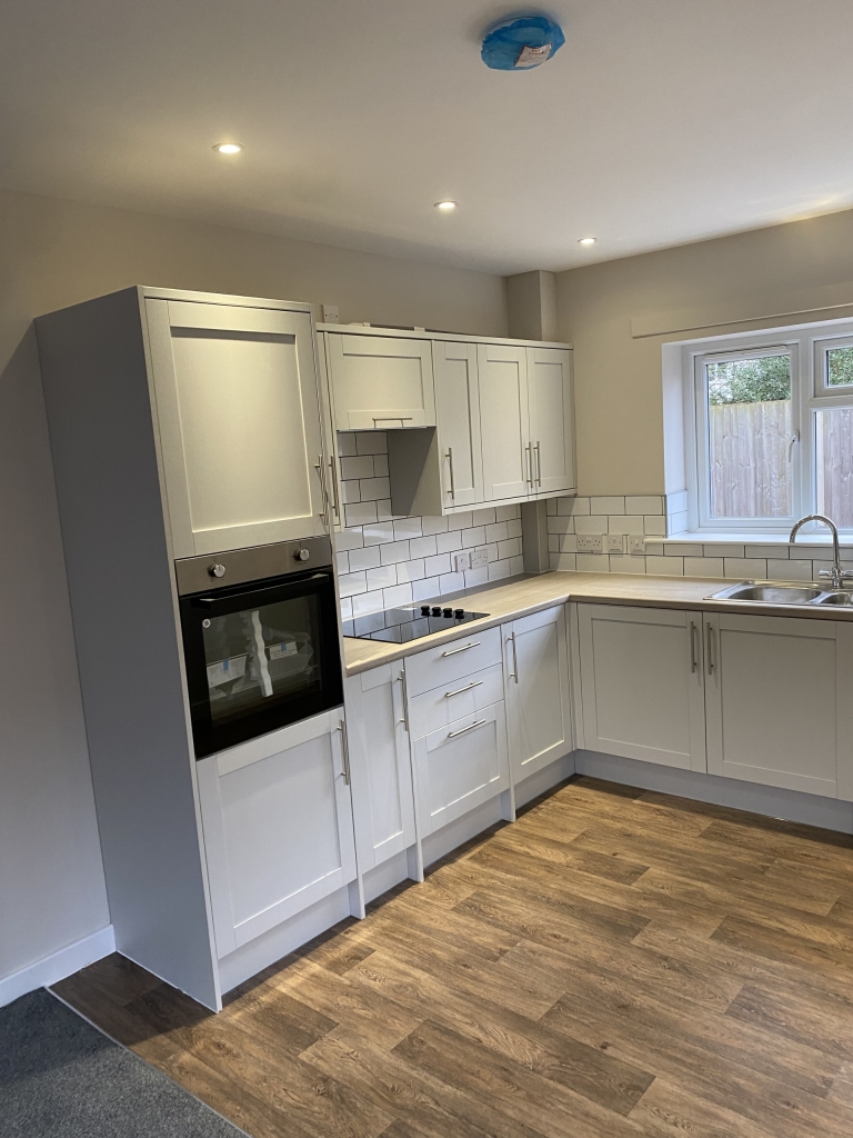 Kitchen Installation at Detached Dwelling converted to two flats - Merridatle